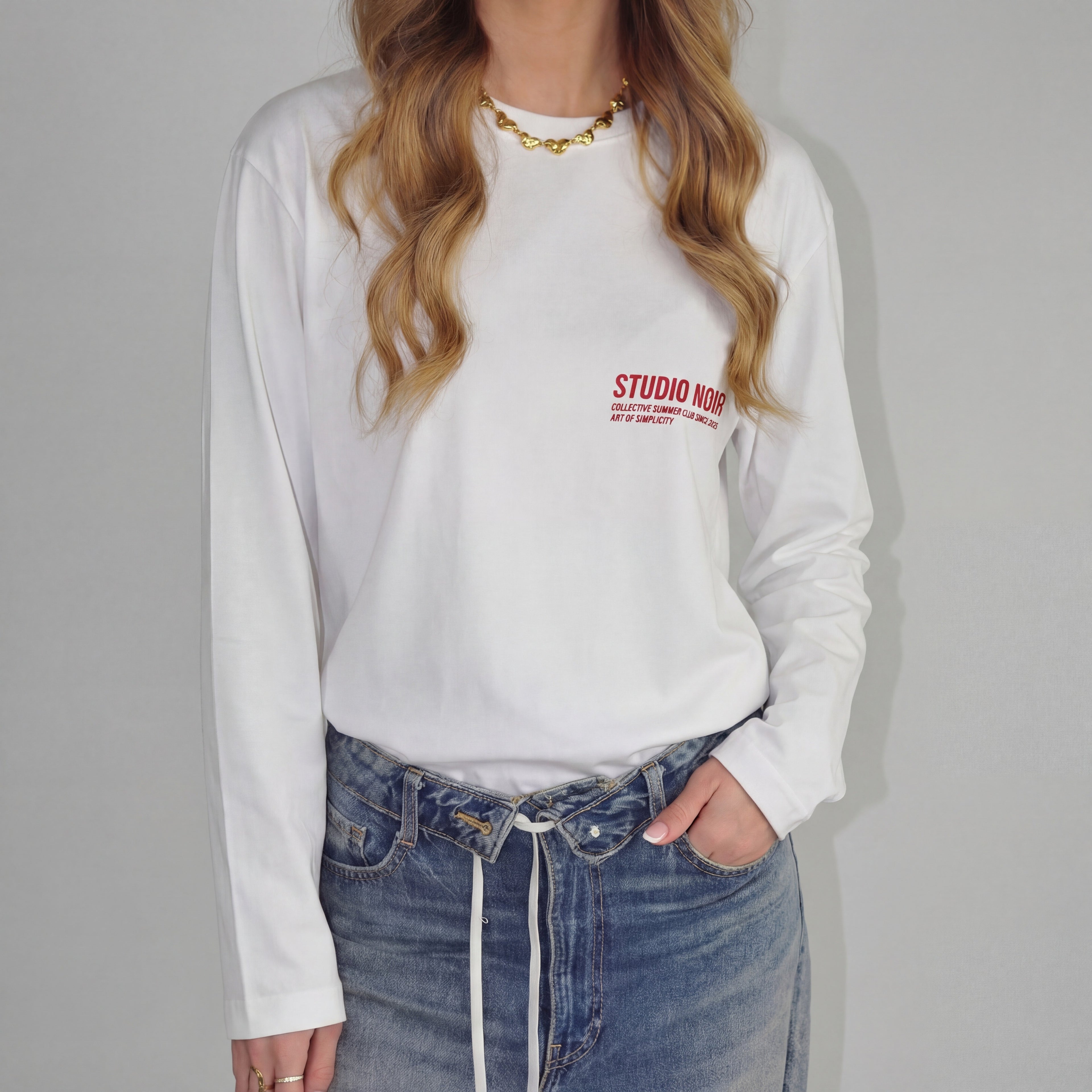 Oversized longsleeve pepper