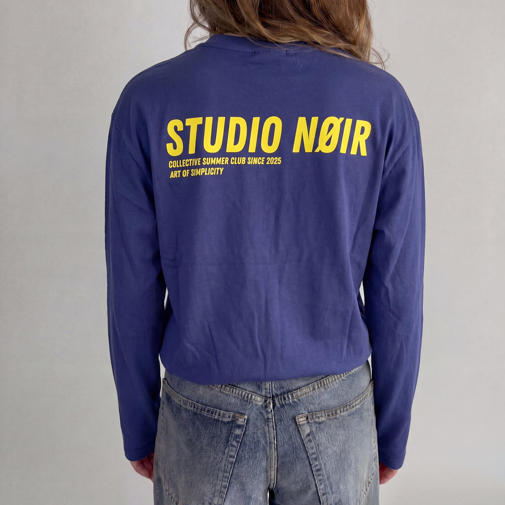 Oversized longsleeve berry