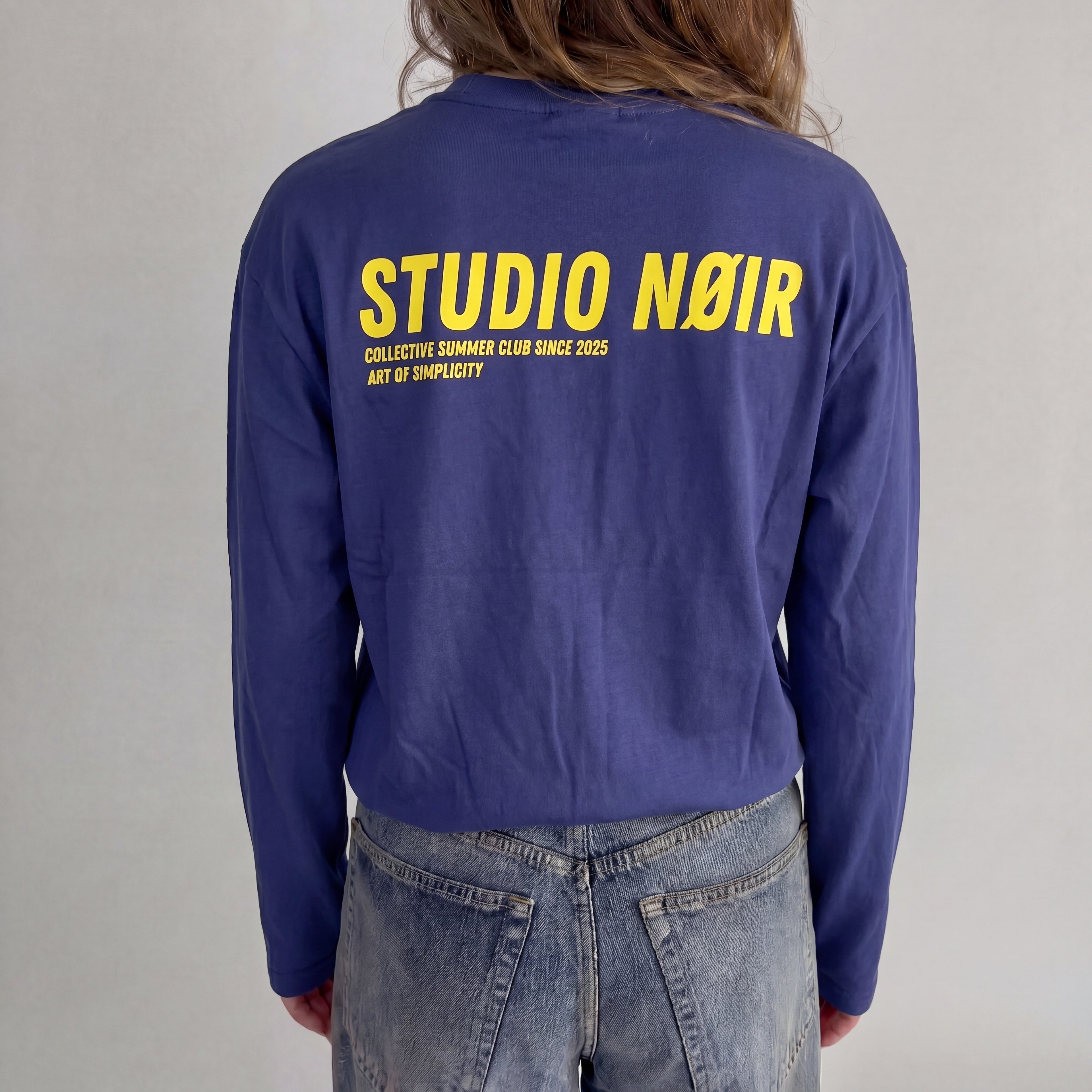 Oversized longsleeve berry